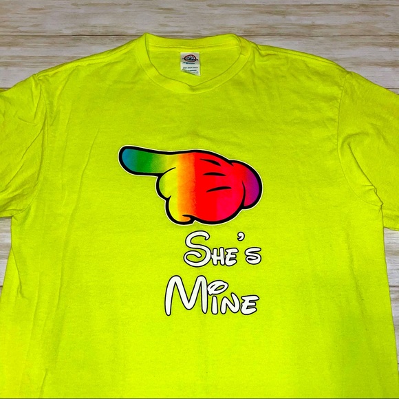 Delta Pro Weight Mens tshirt neon yellow Sz L 🔥 - Picture 2 of 5